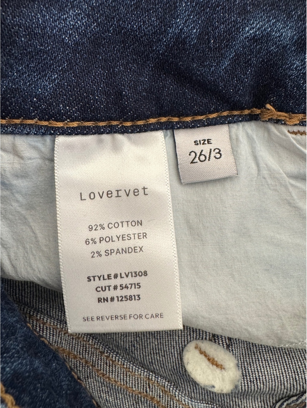 Lovervet Tummy Control Jeans - Picture 7 of 8